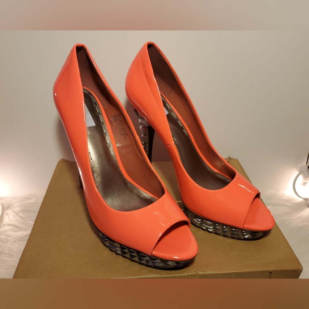 Rachel Roy Platform Peep Toe Pumps